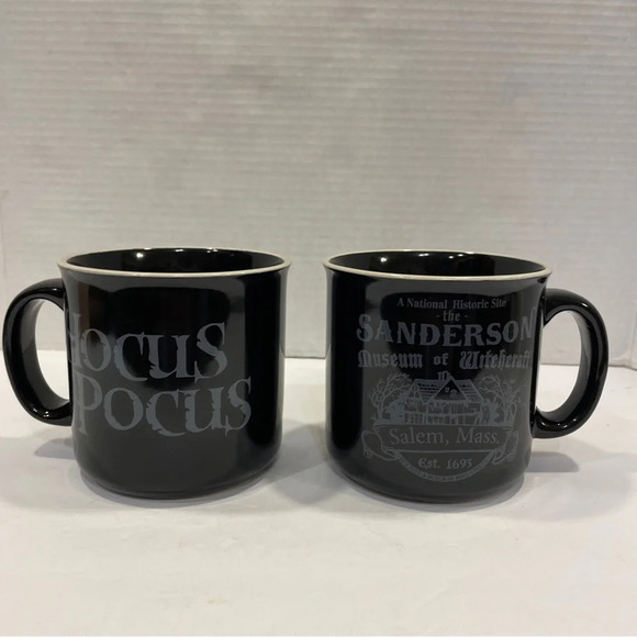 Disney Other - Disney Hocus Pocus The Sanderson Sisters Set Of 2 Coffee Mugs Cups 20 Oz. NWT
